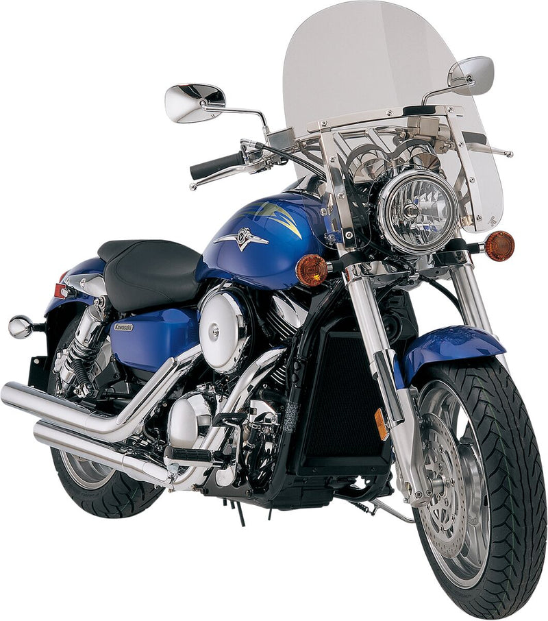 Memphis Slim Windshield Grey For Harley Davidson FLFB 1750 ABS 2019-2020 - 43 CM