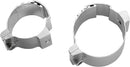 Fork/Handlebar Custom Mounting Clamps Silver - 48 MM