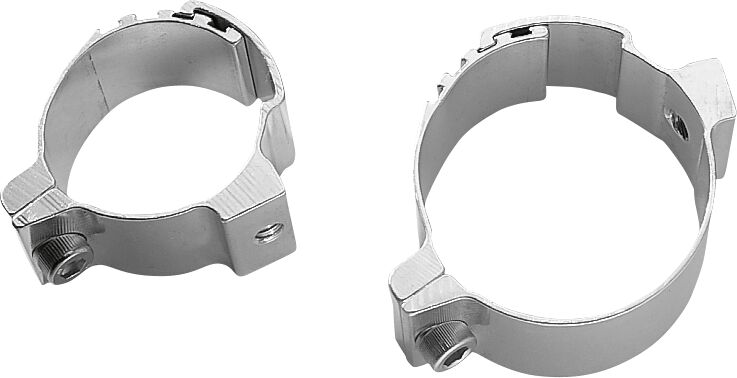 Fork/Handlebar Custom Mounting Clamps Silver - 48 MM