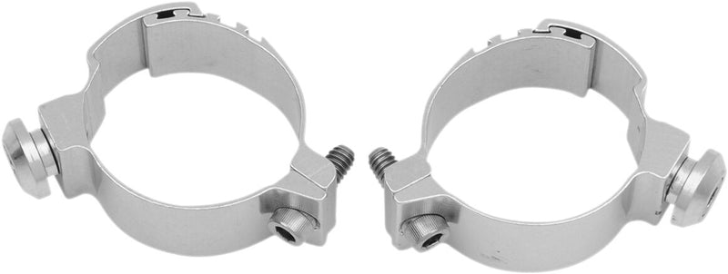 Fork/Handlebar Custom Mounting Clamps Silver - 42 MM