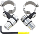 Turn Signal Relocation Hardware Kit Chrome For Honda VF 700 C 1987