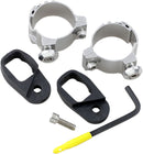 Turn Signal Relocation Hardware Kit Chrome For Kawasaki VN 1500 1996-2004