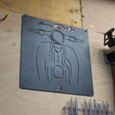 Metal Plaque For Honda Super Cub