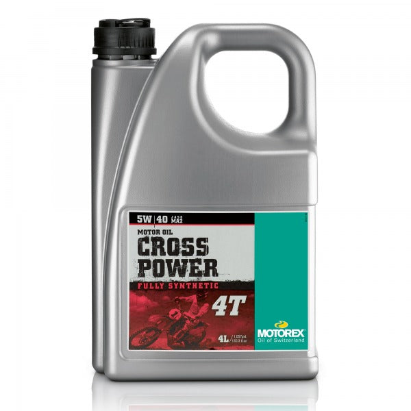 Cross PoWer 4T Fully Synthetic Pro Performance Jaso MA2 4 5W/40 Oil - 4L