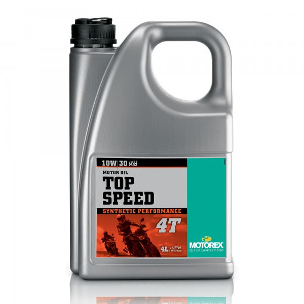 Top Speed 4T Synthetic High Performance Jaso MA2 10W/30 Oil - 4L