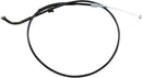Black Vinyl Throttle Cable Black For Honda CB 400 F - Standard | 02-0286