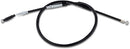 Black Vinyl Clutch Cable Black For Kawasaki KX 125 L - Standard