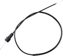 Black Vinyl Throttle Cable Black For Suzuki LT 250 R 2x4 - Standard | 04-0059