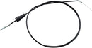 Black Vinyl Throttle Cable Black For Suzuki LT 230 S 2x4 - Standard