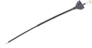 Black Vinyl Brake Cable Black For Yamaha YFB 250 FW 2X4 - Standard