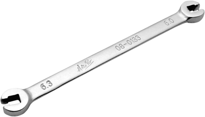 Classic Spoke Wrench Nickel / Pewter / Silver For BMW G 450 X - 6 MM | 6.3 MM