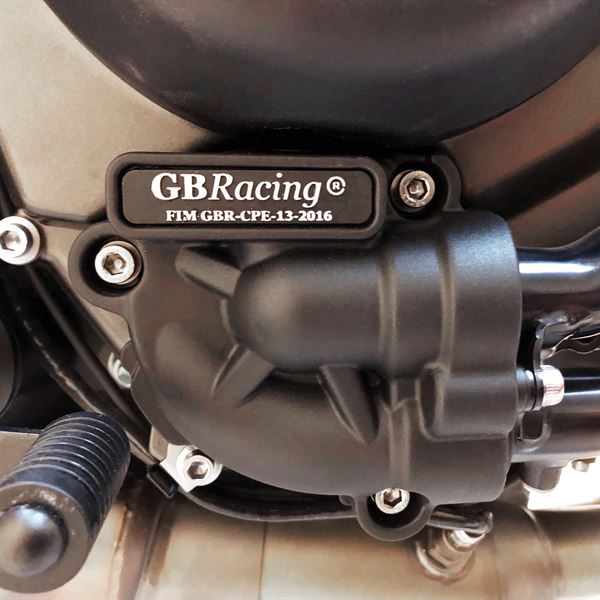 Engine Cover Water Pump Cover Black For Yamaha MT-07 2014-2020