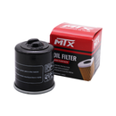 Motorcycle Oil Filter Black Canister