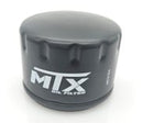 Motorcycle Black Canister Oil Filter -