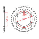 Performance 210-48 Steel Rear Sprocket