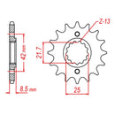 Performance 516-14 Steel Front Sprocket