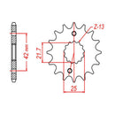 Performance 565-15 Steel Front Sprocket