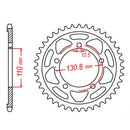 Performance 7-45 Steel Rear Sprocket