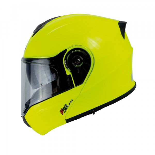F440 DVS Flip Up Helmet Satin Yellow