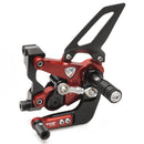 Adjustable Rear Sets Red For Ducati Panigale Series Evo GP Edition