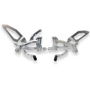 Adjustable Rear Sets RPS Black For Ducati Panigale V4