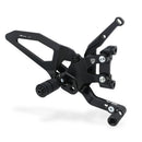 Adjustable Rearsets Black For Ducati Streetfighter V2