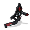 Adjustable Rear Sets Rider Black For Ducati Hypermotard 950