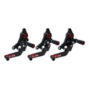Adjustable Rear Sets Rider Black For Ducati Hypermotard 950