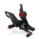 Adjustable Rear Sets Rider Black For Ducati Monster 937