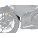 Front Fender Extender Black For Kawasaki Ninja 400 18-24