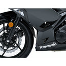 Front Fender Extender Black For Kawasaki Ninja 400 18-24