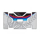 Puig Side Case Stickers / Decals Black For BMW R1200 GS Adventure (06-18)