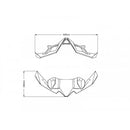 Naked Front Spoiler Carbon Look For Kawasaki Z900 (20-24)