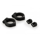 R19 Frame Slider Adapters For Auxiliary Lights Black For KTM 125 Duke 17-24