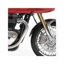Front Fender Extender Black For Triumph Thruxton 1200 R 16-19