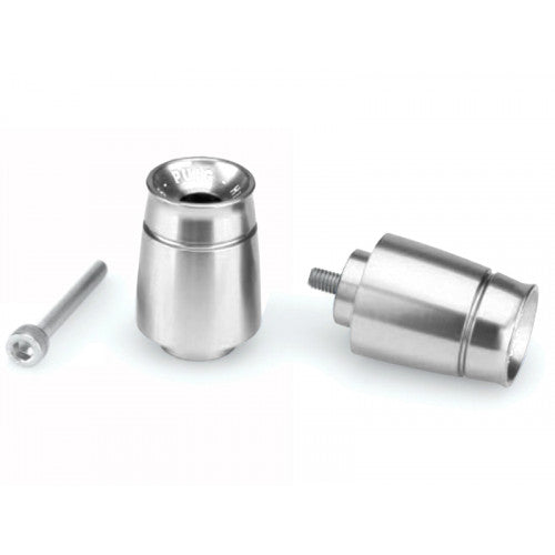 Sport Bar Ends Silver For Yamaha FZ-09 13-16