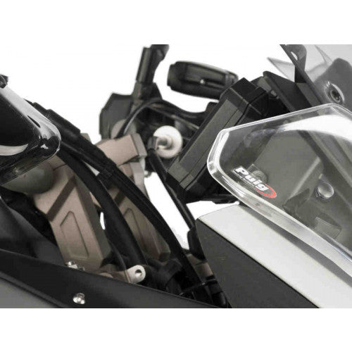 Front Deflectors Black For Ducati Multistrada 1200 V4 21-24