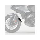 Front Fender Extender Black For Honda NT1100 22-24