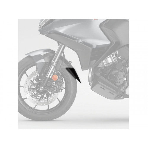 Front Fender Extender Black For Honda NT1100 22-24