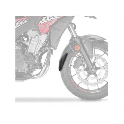 Front Fender Extender Black For Kawasaki Z650 RS 22-24