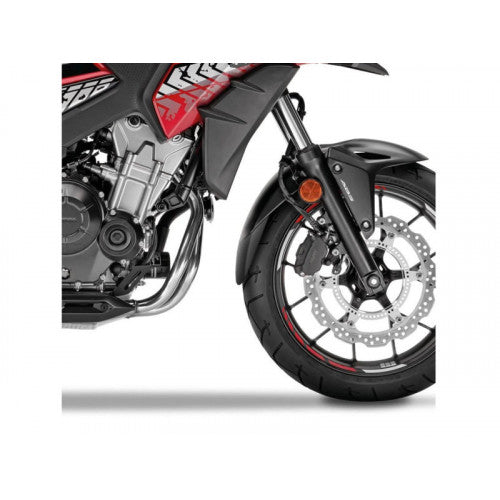Front Fender Extender Black For Kawasaki Z650 RS 22-24