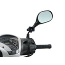 Mirror Stalk Phone Holder Black