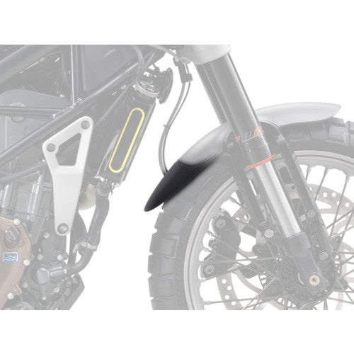 Front Fender Extender Black For Husqvarna Svartpilen 125 21-24