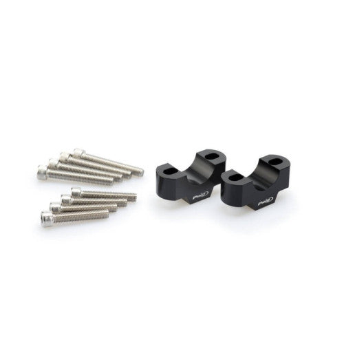 20 MM Handlebar Risers For 29 MM Bars Silver For KTM 1290 Super Adventure R 21-24