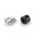 Clutch Lever Guard Bar End Weight Black For Yamaha FZ6 04-08