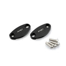 Mirror Screw Caps Black For Kawasaki ZX-10R 16-24