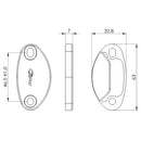Mirror Screw Caps Black For Kawasaki ZX-10R 16-24