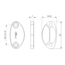 Mirror Screw Caps Black For Kawasaki ZX-10R 16-24