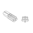 Number Plate Wiring Extension Kit Type 13 Black - 180 MM For Honda Africa Twin CRF1100L 20-24