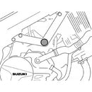 Chassis Cap Black For Suzuki V-Strom 650 12-24